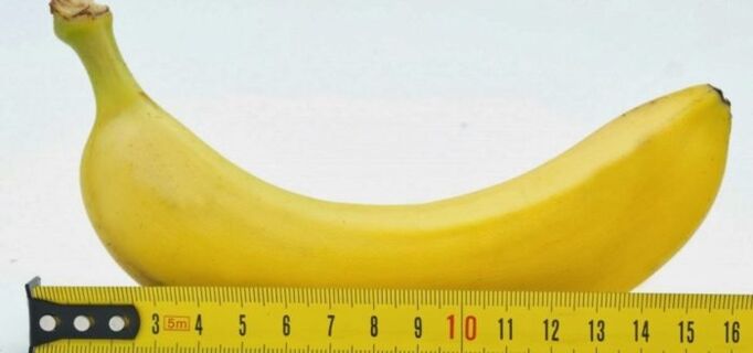 varpos matavimas naudojant bananą kaip pavyzdį prieš padidinimo operaciją